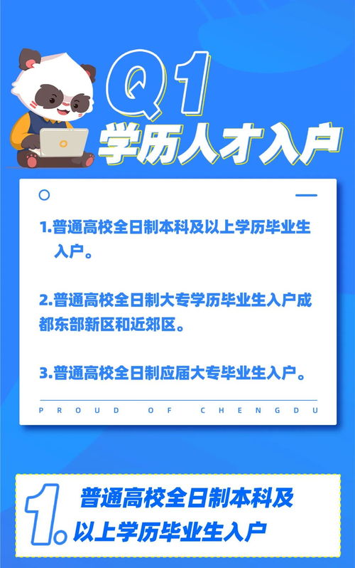 一图看懂成都人才落户